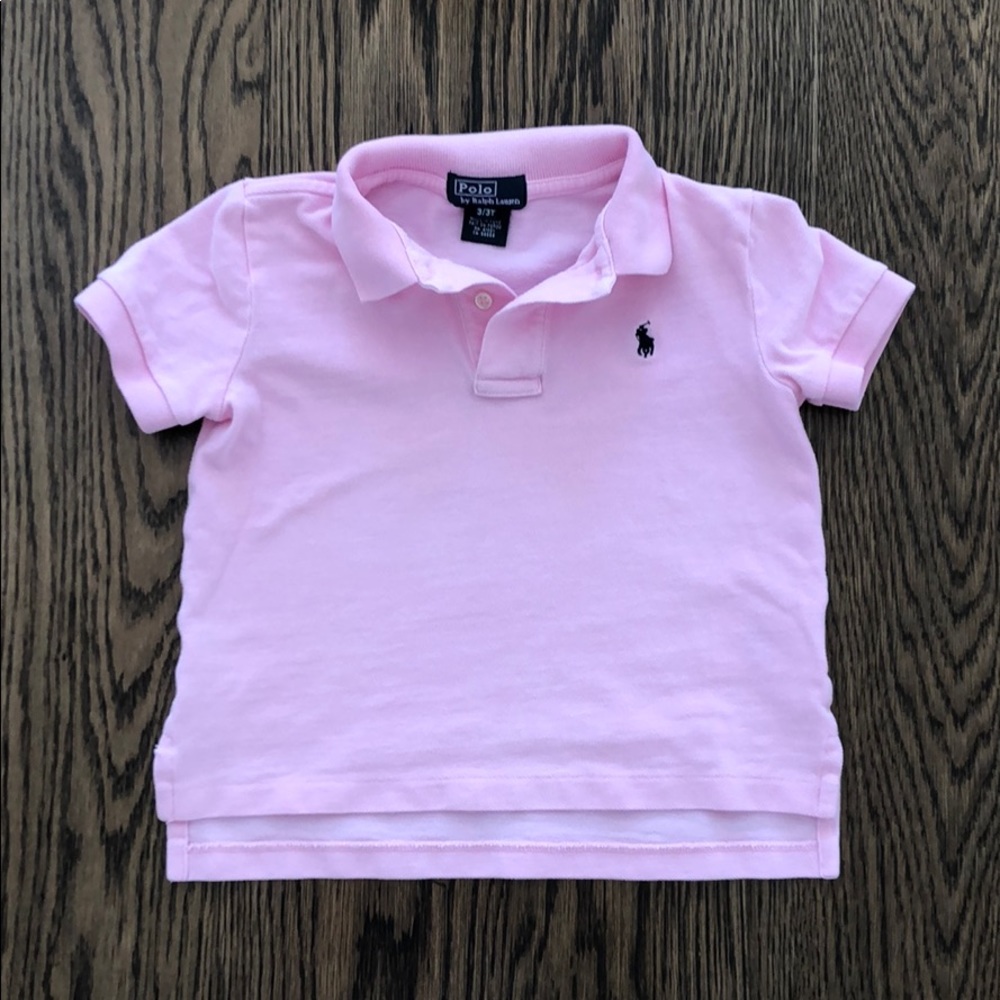 Polo Ralph Lauren pink polo shirt
